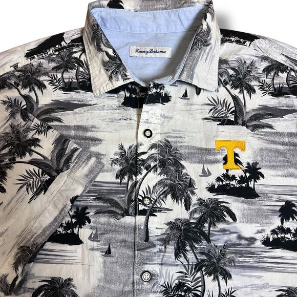 Tommy Bahama Men’s LG Button Shirt Tennessee Volunteers Button Up - Picture 1 of 9